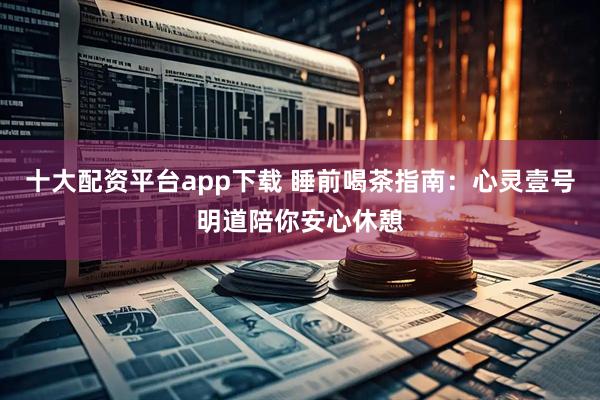 十大配资平台app下载 睡前喝茶指南：心灵壹号明道陪你安心休憩