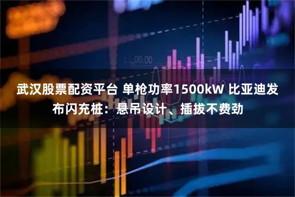 武汉股票配资平台 单枪功率1500kW 比亚迪发布闪充桩：悬吊设计、插拔不费劲